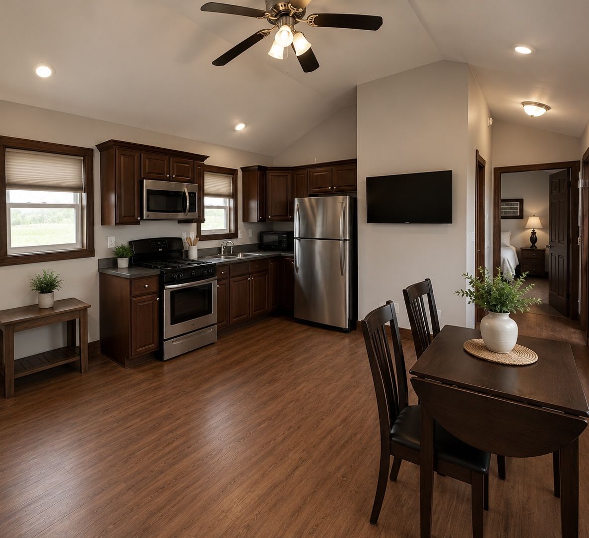 Cabin kitchen & dining