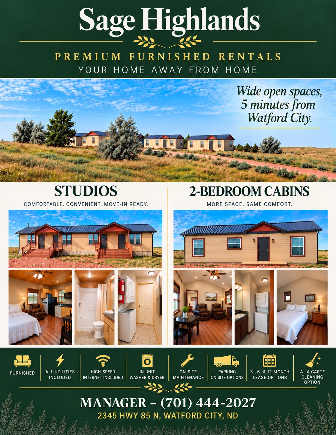 Sage Highlands resident flyer